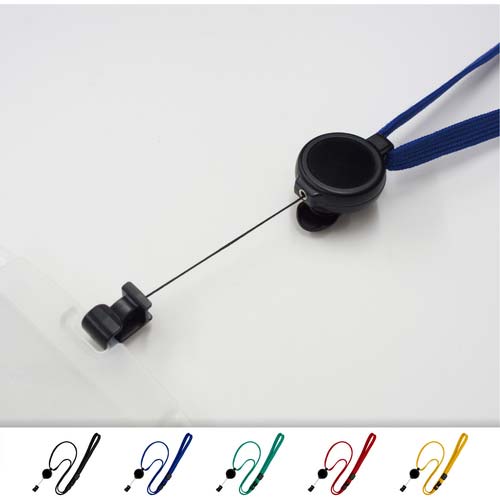 OP ループクリップ リール式 1本 青 NX-9P-BU