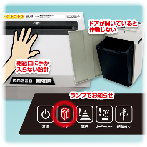 ASKA クロスカットシュレッダー S100