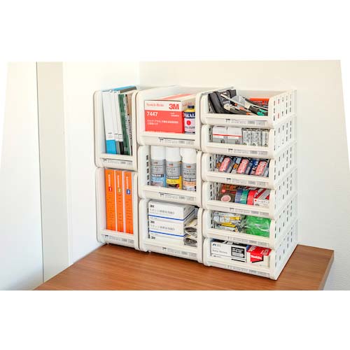 TRUSCO スタックBOX W260XD360XH220 SB-260H