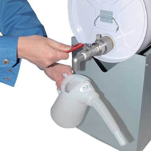 アクアシステム ペール缶用SUS製コック (油・オイル)40mmタイプ SP-40P