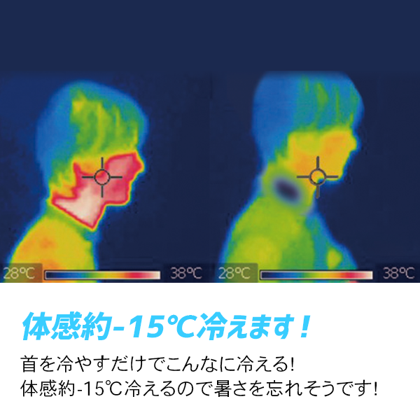 【廃番】サンコー ネッククーラーNeoブラック TK-NECK2-BK