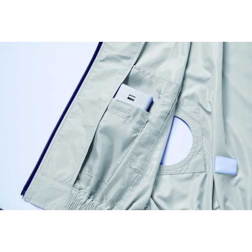 空調服 ポリエステル製空調服 ウェアのみ ブラック LL KU90510-C09-S4