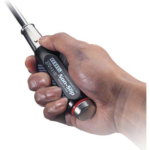 VESSEL ノンスリップ貫通ドライバー B370 -8×150 B-370-8-150