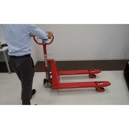 Bishamon ハンドパレットトラック 横移動タイプ 均等荷重1500kg フォーク長さ600×幅153×間隔379mm BMY15S3