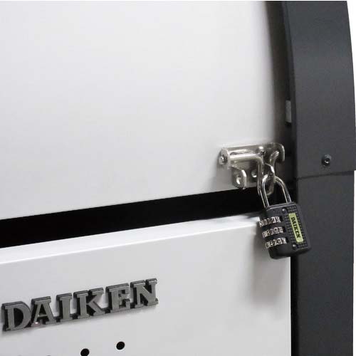 DAIKEN スチールゴミ収集庫クリーンストッカー 間口1650 奥行900 CKR-1609-2