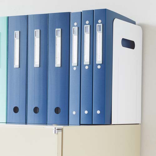 LIHIT ブックエンド・ハイタイプ(マグネット付)黒 A7351-24