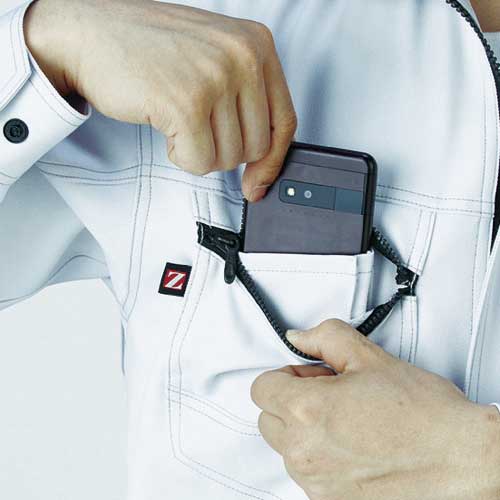 Z-DRAGON ジャンパー Mサイズ シルバー 71300-036-M