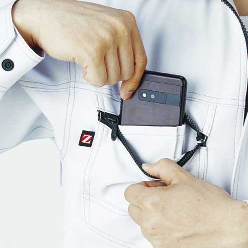 Z-DRAGON ジャンパー SSサイズ シルバー 71300-036-SS