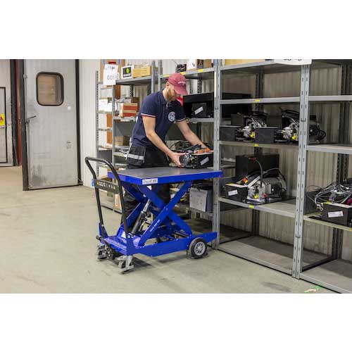 EdmoLift ハンドリフター CZ 200kg 600×900mm 高揚程タイプ 1620mm 521449