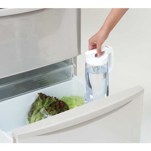 ASVEL ピッチャー ドリンクビオ2100K ホワイト 801495