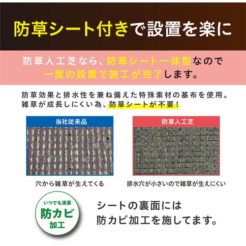 【廃番】アイリスオーヤマ 535752人工芝 1000mm×1m CT-3011