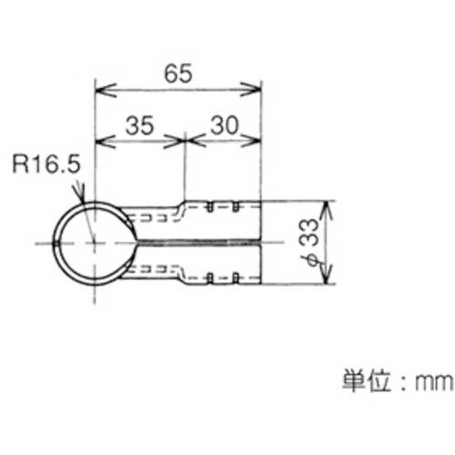 yazaki イレクター Φ28 メタルジョイント HJ-1 ブラック HJ-1-S-BL