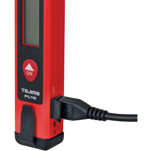 タジマ レーザー距離計 充電式 レッド LKT-PL15R×1個 LKT-P15R レーザー距離計タジマP15 タジマツール(TJMデザイン