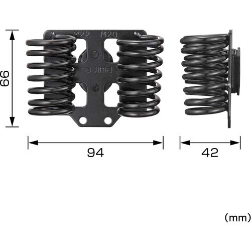 タジマ 着脱式工具ホルダースチール ボルシンM20x22 SFKHI-BM2022