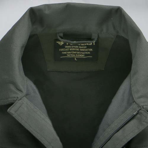 【廃番】カジメイク T/Cストレッチつなぎ ネイビー M 6776-55-M