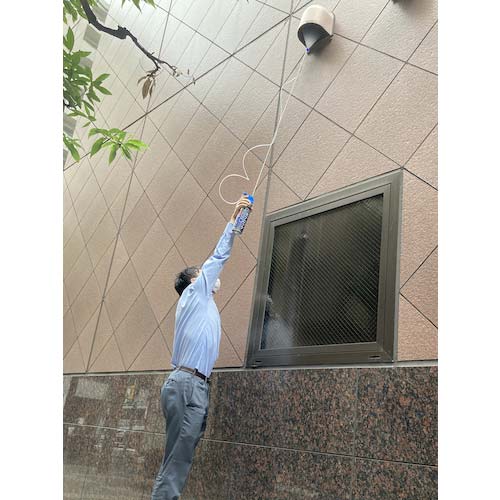 アース 殺虫剤 業務用虫ブロック クモの巣 窓・ガラス 034915