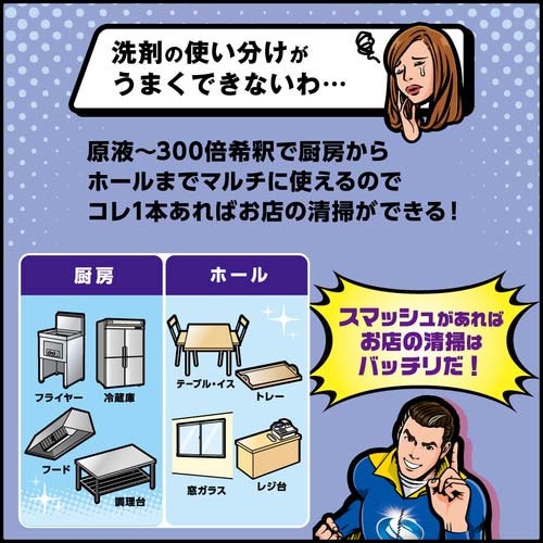 Kao 業務用スマッシュ 5L 384201