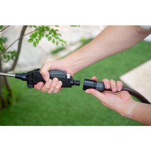 タカギ ロングノズル 可変式ジェットウォッシャー(シャワー付き) G1136BK