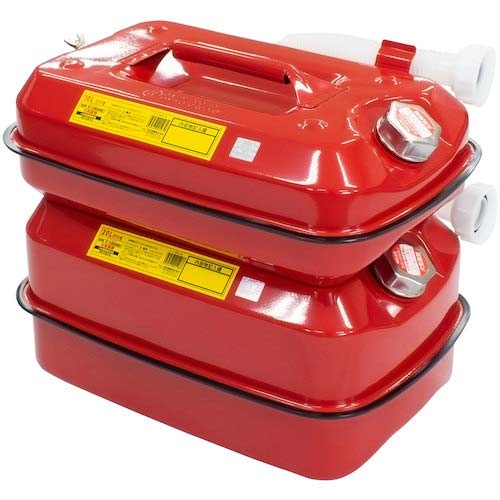 【廃番】岡田商事 X-EURO 10Lガソリン携行缶 KT-10