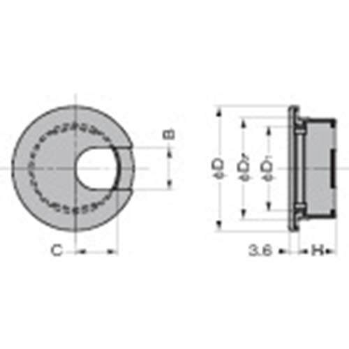 SUGATSUNE (210029544)LSU60S-BL配線孔キャップ LSU60S-BL