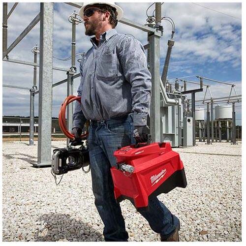 milwaukee M18 FORCE LOGIC ワイヤレス油圧ポンプ HUP700R-0 JP