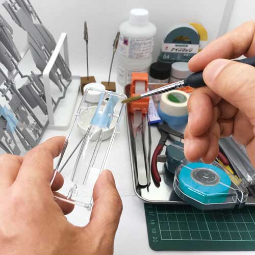 ニチバン テープカッター プッシュカット 詰替え用マスキングテープ 青色 MT-15PS