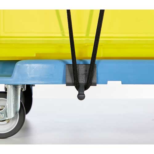 TRUSCO 樹脂台車用後付けひも掛けフック ふっくん TDBF