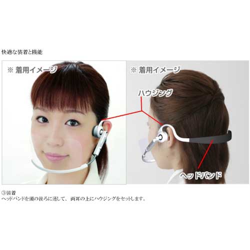 Wincam ウィンカムヘッドセットマスク(1個入り)ホワイト W-HSM-1W