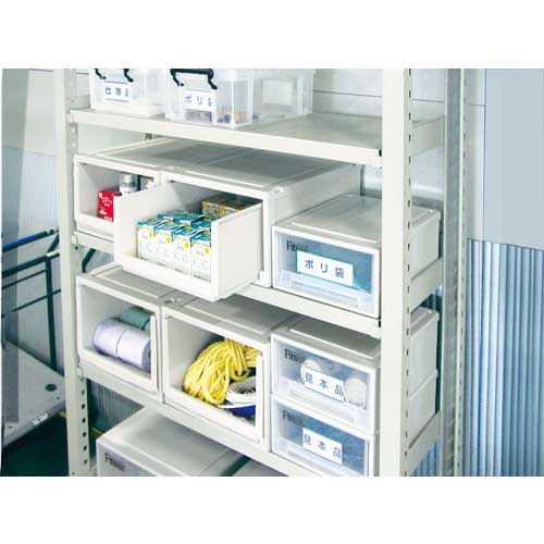 TENMA フィッツユニットケース 4025 カプチーノ 400×550×250 110001245