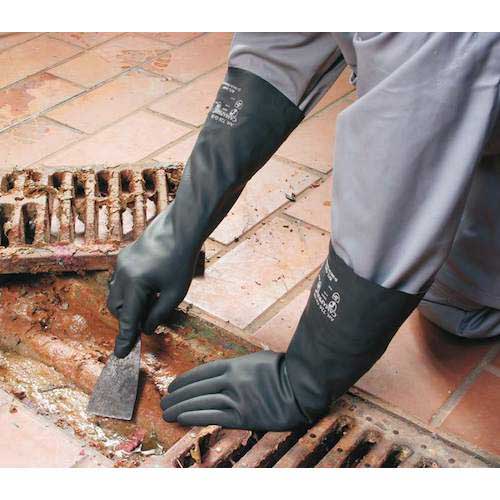 Honeywell 耐酸・耐アルカリ手袋 カマプレン #726 サイズM 072608141E