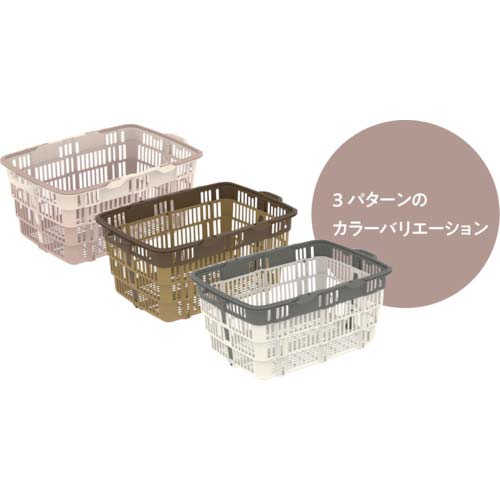 サンコー 折りたたみバスケット 103060 ニューバスケット ブラウン 10306000BR