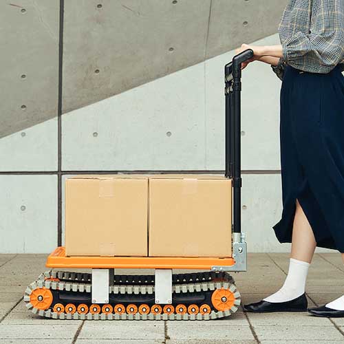 yazaki 運搬台車 アクロス イレクター製クローラータイプ AXN-450