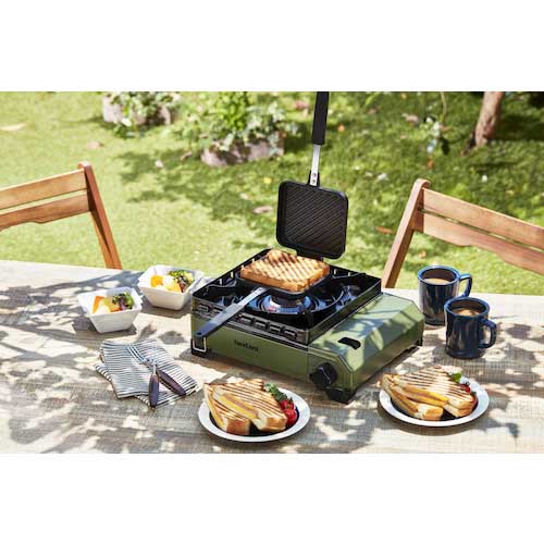 Iwatani カセットフー タフまる オリーブ色 CB-ODX-1-OL