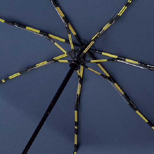 【廃番】mabu 高強度折りたたみ傘ストレングスミニAUTO EVO インディゴ SMV-41222