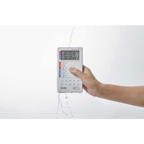 TANITA プリセットタイマー 洗えるタイプ TD-428-WH
