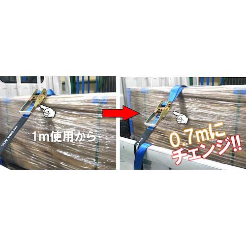 YUYPRO ラッシング武蔵 I型ベルト6m Y-LL012