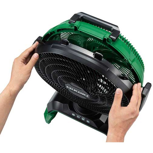 【廃番】HiKOKI 【トラスコ在庫なくなり次第2025今季完売】 コードレスファン UF18DA-NN