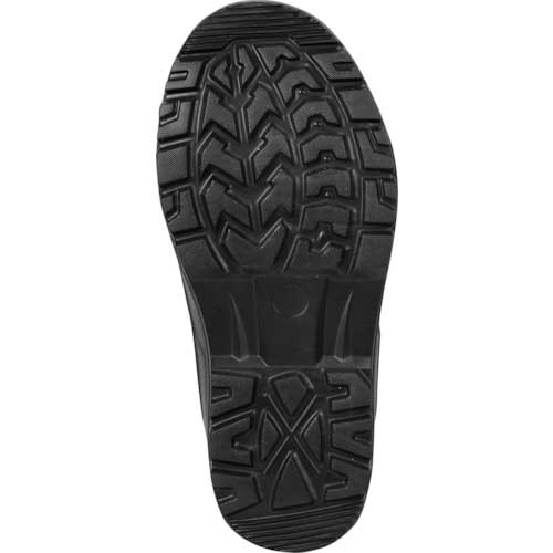 カジメイク 6436 エアーラバーセーフティーブーツ ブラック LL 6436-91-LL