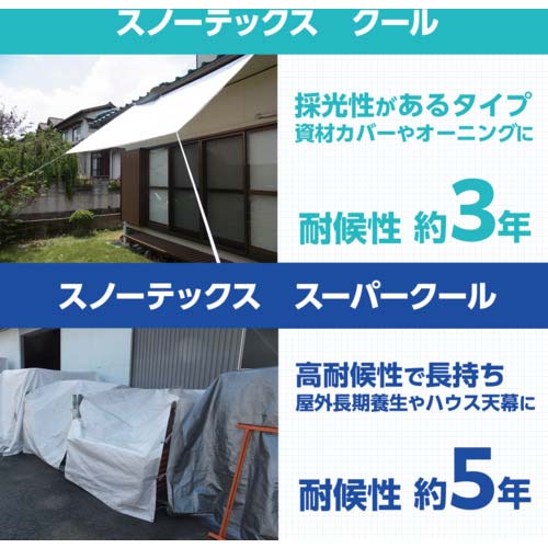 萩原 ターピー スノーテックス・スーパークール(遮熱シート) 5.4m×7.2m STSC5472