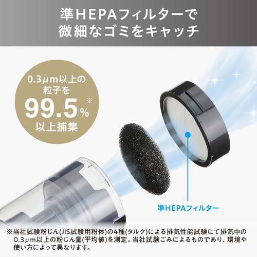 アイリスオーヤマ 296971 充電式サイクロンスティッククリーナー ホワイト SCD-183P-W