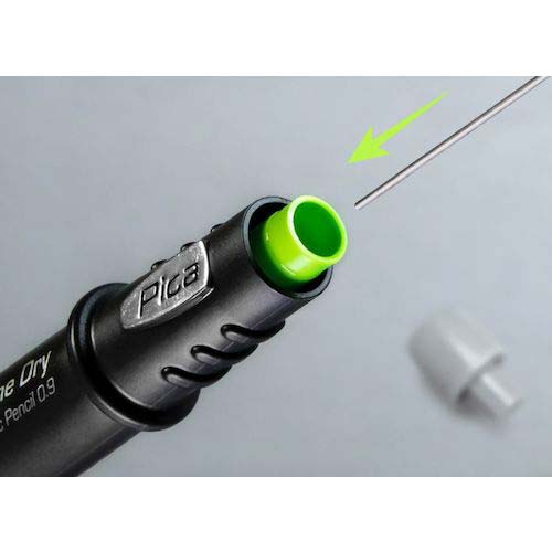 ピカマーカー 建築用シャープペンシル“Fine Dry” 丸芯0.9mm 黒HB 7070