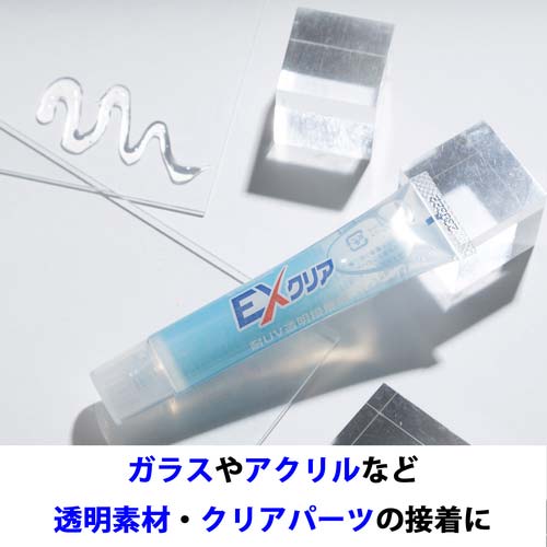 セメダイン EXクリア P19mL(強透明)(耐UV透明接着剤) CA-120