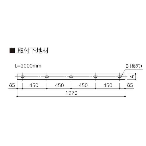 ナカ工業 カーストッパーNCD-1315 L2000 NCD-1315-L2000