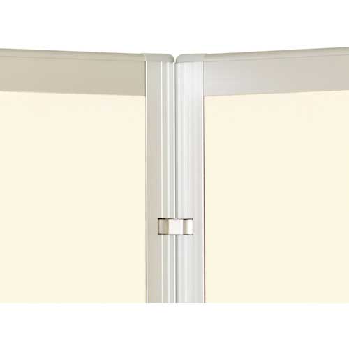 TRUSCO 4連パーテーション H2100 アイボリー TKV4-2100-IV