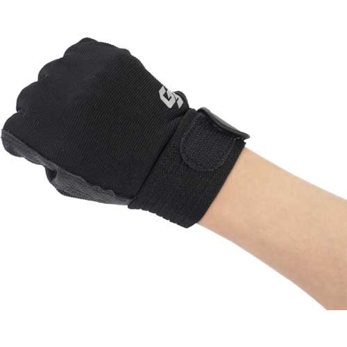 ユニワールド G-BOOST 合成皮革手袋 ブラック M GB-2510-M-BK