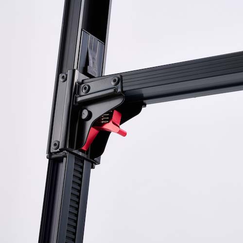 ハセガワ アルミ製 押上式2連はしご LUB2型 4.48m(10068) LUB2-45