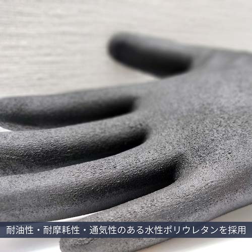 トワロン 水性ポリウレタン背抜き手袋 WOMB-MF2 Collage M 742-M