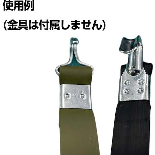 ユタカメイク ゴム 平ゴムドラム巻 押出成形タイプ 20mm×100m ブラック PRT-E100