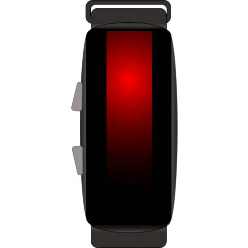 ミツフジ 暑熱症対策ウォッチ 【在庫限り】hamon band2 HB200-B02