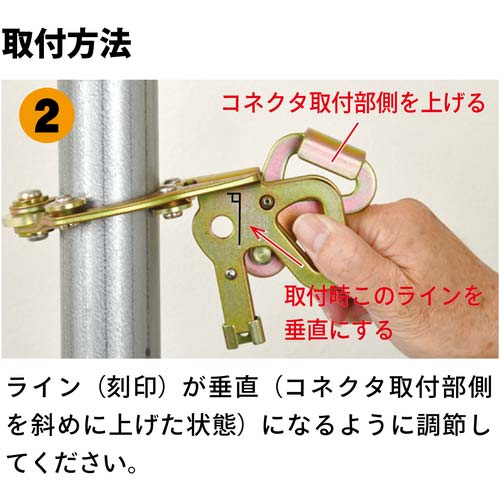 藤井電工 ツヨロン 取元クランプ2 TC-2-JAN-HD